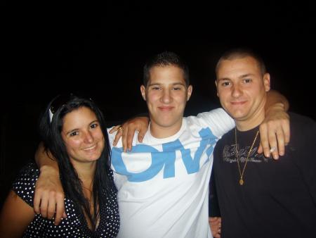 Ghislain, Damien et moi